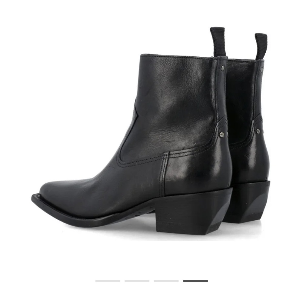 Golden Goose Deluxe Black Leather Ankle Boots brand new with tags size 35 - Picture 5 of 10